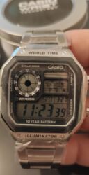 Qol saatları: Yeni, Qol saatı, Casio, rəng - Gümüşü — 3