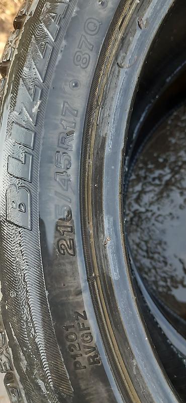 2 8: Зимние шины Bridgestone Blizzak, размер 215/45 R17. Основные — 1