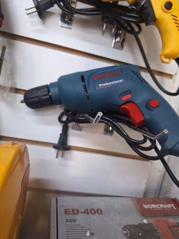 электроинструменты bosch: Электрическая дрель Bosch Professional в темно-синем корпусе с