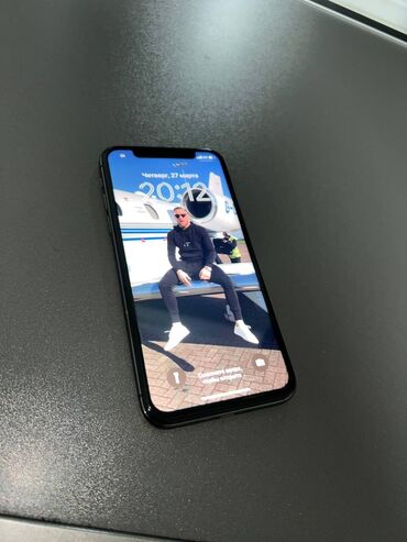 лучшая копия apple watch 6: IPhone X, Колдонулган, 256 ГБ, Black Titanium, Коргоочу айнек, Каптама, 100 %