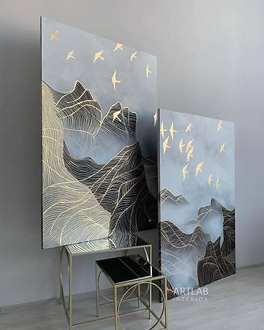 Картины: Дизайнерские/абстрактные картины На заказ, для проектных домов и — 9