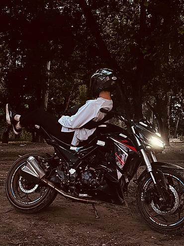 клапан мот: Naked Kawasaki, 450 куб. см, Бензин, Взрослый, Б/у — 4
