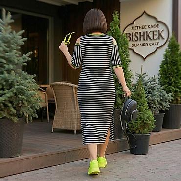 nike tech flecce: Повседневное платье, Лето, Длинная модель, Трикотаж, Прямое, 2XL, 3XL, 4XL — 3