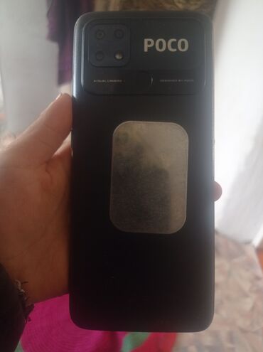 ремонт телефона самсунг: Poco C40, Б/у, 64 ГБ, цвет - Черный, 1 SIM