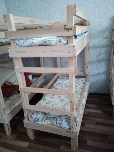 строител балдар керек: Двухъярусная кровать, Для девочки, Для мальчика, Б/у