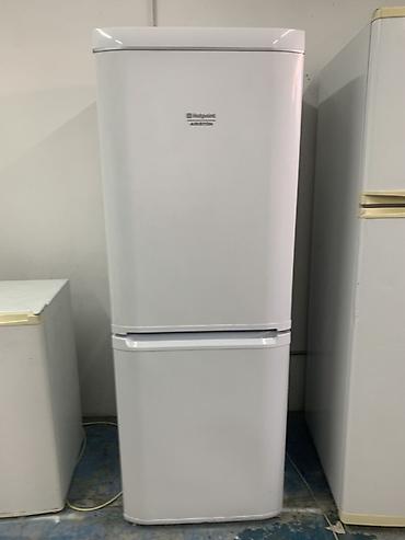 Холодильник Hotpoint Ariston, Б/у, Двухкамерный, De frost (капельный), 60 * 167 * 60