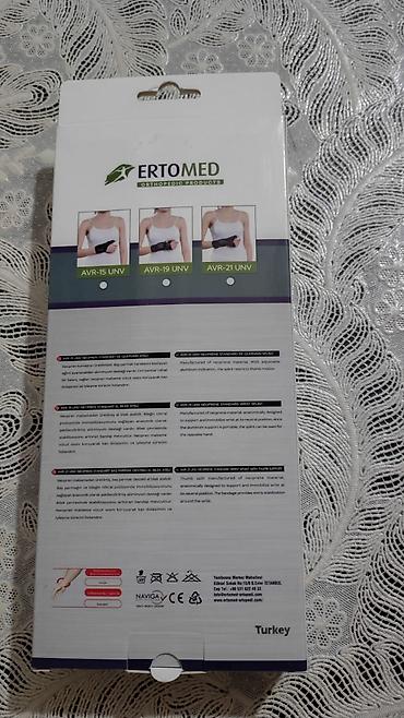 dogusdan sonra bandaj: Iştənmiş, 2 əl sağ əl ERTOMED Neopren Standart Bilək Ateli – — 4