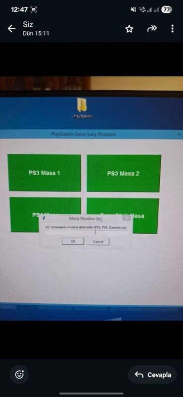 Xususiyyetler:Program playstation ucun pos programidi.Sekillerde
