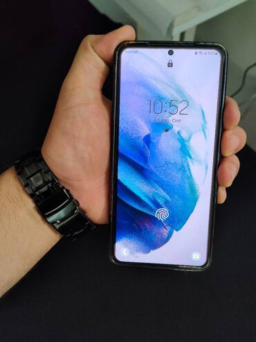 samsung galaxy s 21: Samsung Galaxy S21 5G, 8 GB, rəng - Boz, Face ID