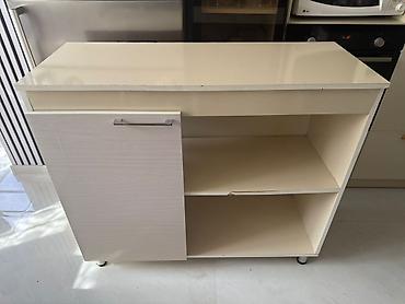 kuxna skaflari: Mətbəx üçün çoxfunksiyalı dolab/sayaq - Material: laminat/LDSP — 1