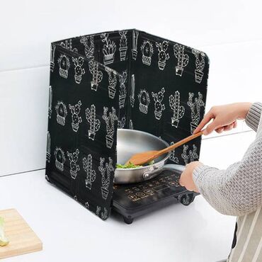 интерактивная игрушка: Защитный экран для плиты от брызг масла из фольги