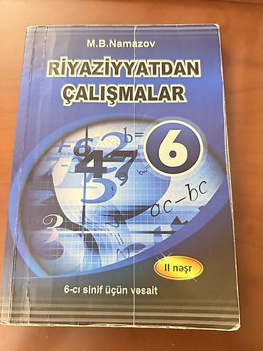 Məhsul: “Riyaziyyatdan Çalışmalar” – 6-cı sinif üçün vəsait Müəllif
