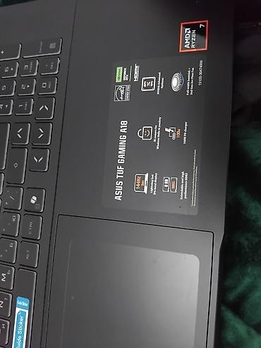 rog ally x: ASUS TUF Gaming A18 oyun noutbuku Texniki xüsusiyyətlər: - Prosessor — 2