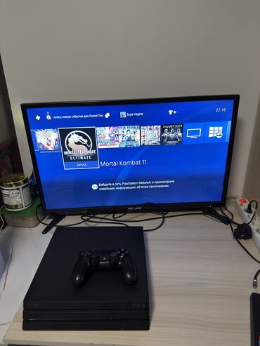 сони плейстейшен 3 цена бишкек: PS4 pro 1000 gb 3 ревизия. Мортал комбат гта5, инжасис, Ит тейкс ту