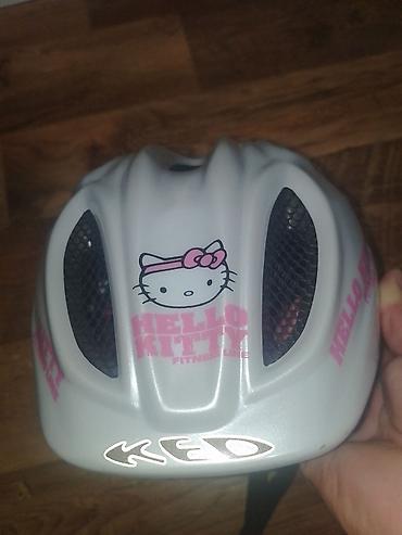 Oprema za bicikliste: Dečija biciklistička kaciga KED – Hello Kitty Fitness Line vel M Obim — 4