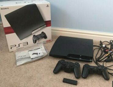 PS3 (Sony PlayStation 3): Ps3 ideal Veziyetde Yaddaşında 30 oyun var 2 eded🎮🎮 yaxşı Veziyetde