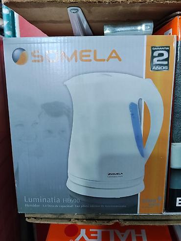 coffee maker: Электрочайник SOMELA Luminatia HE600 - Объем: 1,8 л - Мощность — 1