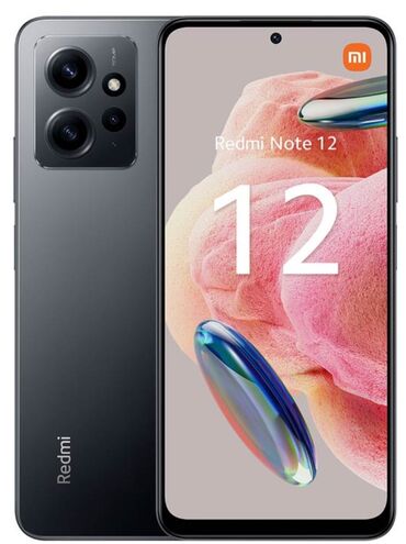 Xiaomi: Xiaomi Redmi Note 12, 128 GB, rəng - Qara, 
 Sensor, Barmaq izi, İki sim kartlı