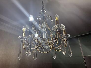list tava: Çılçıraq, 6 lampa, Metal — 1