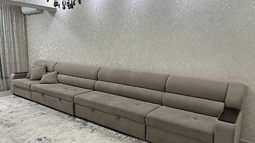 sofa: Модульный диван, Б/у — 4