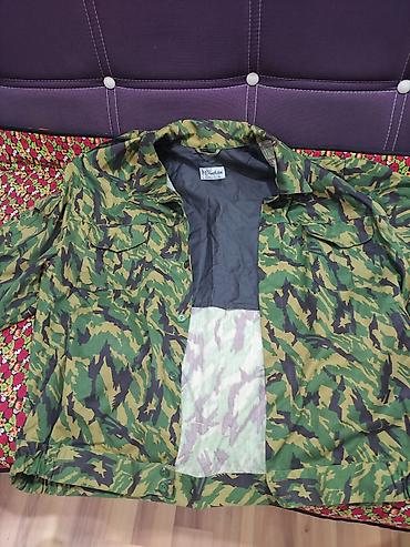 камуфляж ткань: Мужская куртка, 2XL, Новый, цвет - Зеленый — 1