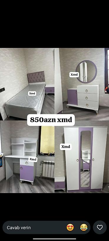 mebel kreditle: Oğlan və qız üçün, Yeni, Təknəfərlik çarpayı — 1