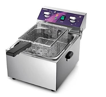 Elektrikli fritoz aparatı-EF-12l Tutum-12 lt, ölçü 270x414x320 mm