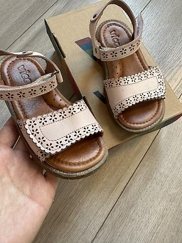 vicco: Vicco dəri sandalet. 24 ölçü. Yeni kimidir. İçliyi ortopedik üstü dəri — 1