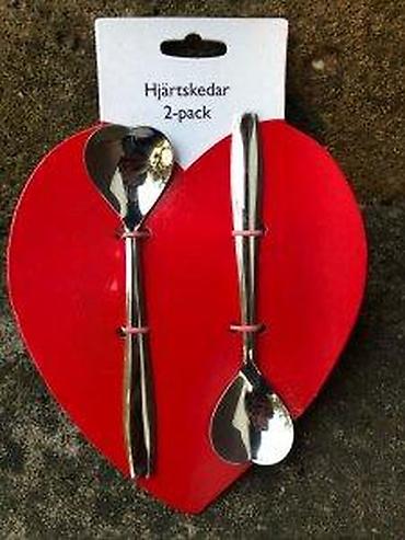 Kašike: HjärtsskedAR – set od 2 kašičice u obliku srca - Pakovanje: 2 komada — 7