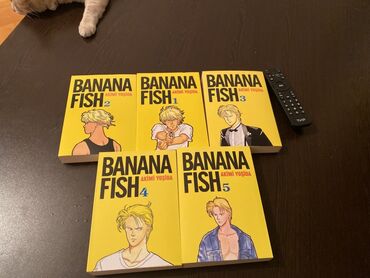 Banana Fish manga 1-5 cilt. demek olarki yenidir