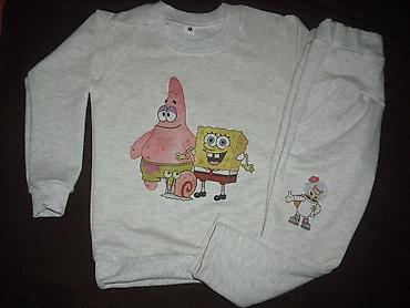 Komplet trenerke: Dvodelni komplet Duks donji deo Vel 2-14 Cena 2800 din stampa ime po — 3