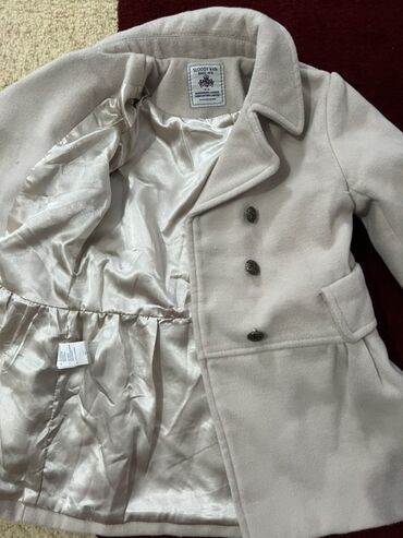 твидовый пиджак: Детское пальто Slooby Kids На 3-4 годика 😍😍😍😍 - Стиль: двубортное