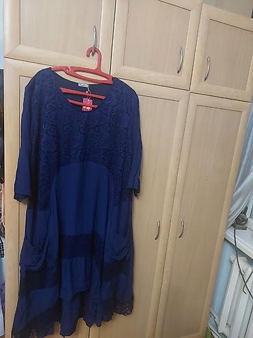 платье бохо: Повседневное платье, Бохо, 5XL — 1