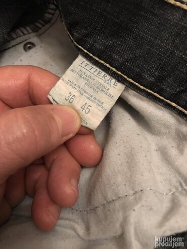 Farmerke: Original VERSACE farmerice 36 NOVE 100% cotton Polustruk 48cm — 5