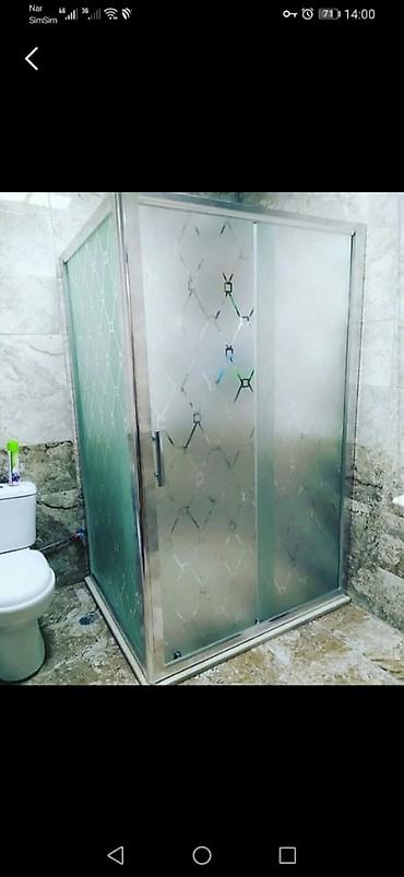 Duş kabinaları, arakəsmələr: Dus kabina — 6