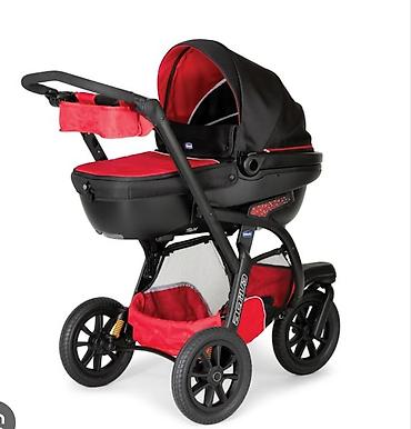 Коляскалар: Коляска Chicco Aktiv3 в комплектации (люлька и прогулочный блок) — 8