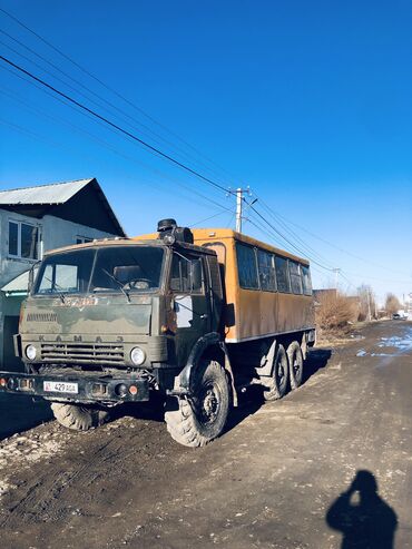 машина сатып алуу: Продается КамАЗ посажирский вахтовика серьезных вложений нет мост