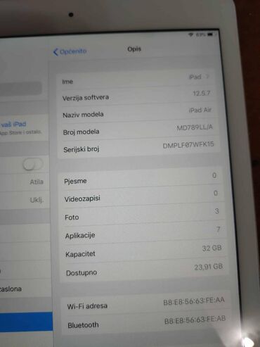Tableti: Apple iPad tablet - Ekran: 9.7 inča (Retina), - Boja: srebrna — 6