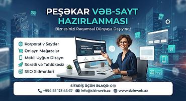Veb saytların hazırlanması lalafo.az -da Veb saytların hazırlanması