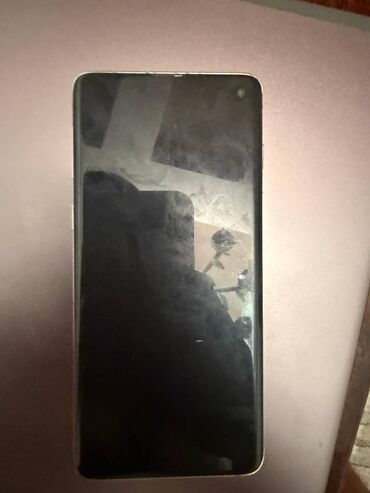 2 ci el telefonlar: Samsung Galaxy S10, цвет - Синий, Отпечаток пальца, Face ID