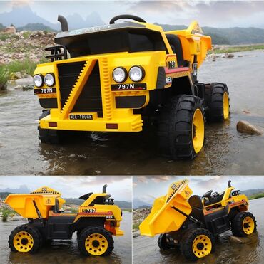 Uşaq üçün elektrik maşınları: Uşaqlar üçün elektrik traktor. 2- 8 yaş uşaqlar üçün istifadəlidir — 9