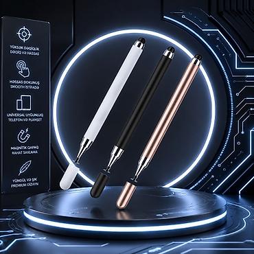 Üçü-birində planşet və telefon üçün stylus qələm - Çoxfunksiyalı