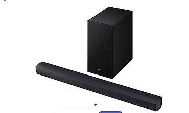 Другая аудиотехника: Саундбар Samsung HW-B450F/RU 2.1-канальный саундбар с беспроводным — 1