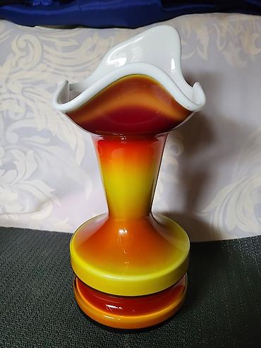Ostali antikviteti: Vaza Dragan Drobnjak,rucni rad iz 70ih.god. Vaza Dragana Drobnjaka — 14