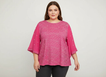 bluzki hiszpanki plus size allegro: Bluzka damska, rozmiar 4XL