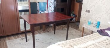Masalar: Klassik masa, Açılan, Taxta, Dördbucaq masa