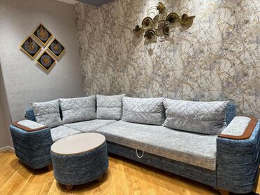 Taburetlər: Künc divan açılır bazalidi.Ölçü 85x175.Heç bir problemi yoxdu.Qiymeti
