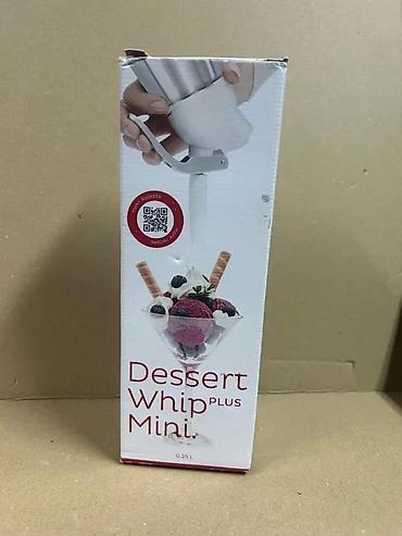 Ostala kuhinjska oprema: Sifon za šlag i deserte, 0,25 L - Kapacitet: 0,25 litara (idealno za — 5