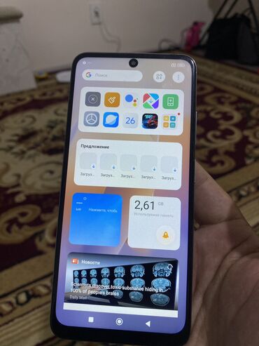 пока х4: Redmi, Redmi Note 11S, Колдонулган, 4 ГБ, түсү - Ак, 1 SIM