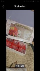 Stəkanlar: Stəkanlar, Şüşə, 200 ml — 10